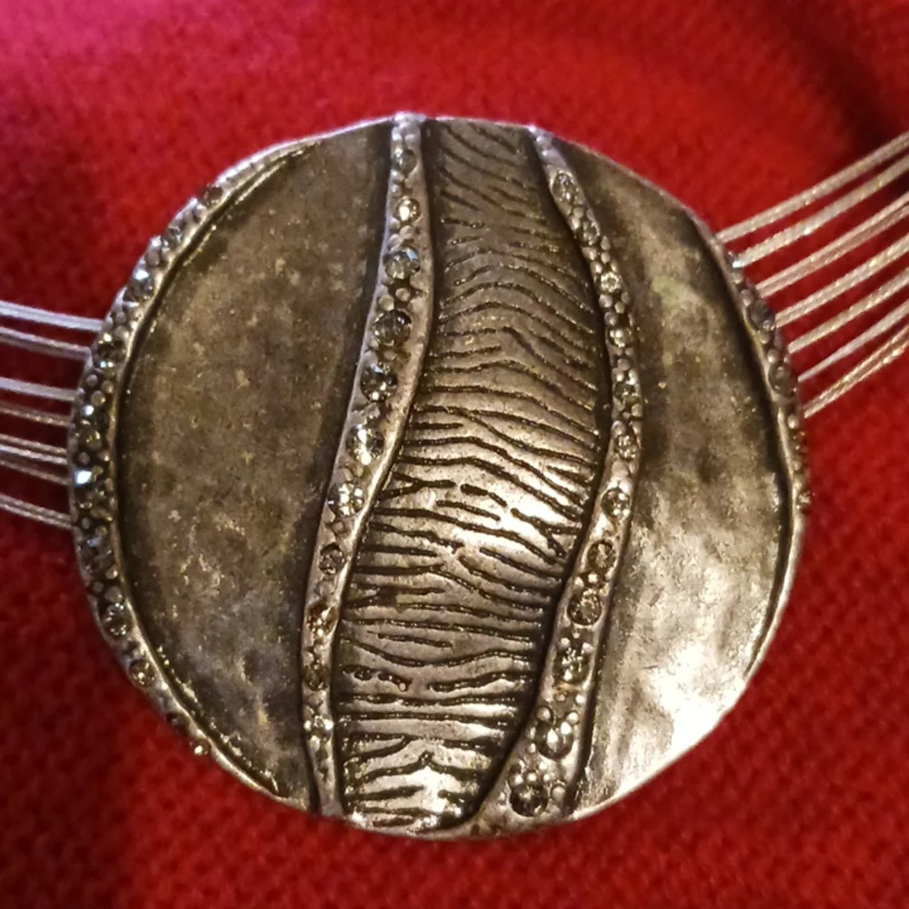 Silver Tone Statement Necklace from Chico's - Picture 2 of 7